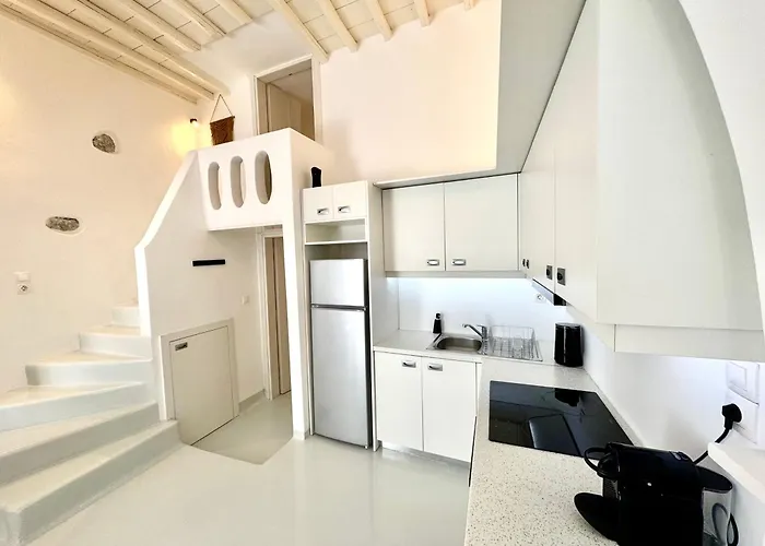 Entropia Loft Myconian 아파트 Mykonos Town
